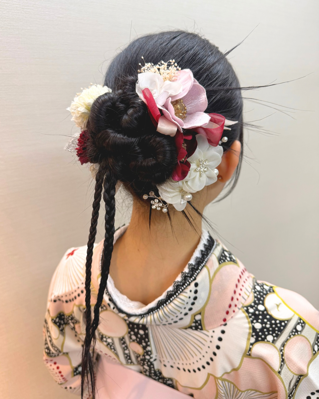 『小紋レトロプレミアム』東京都渋谷区着物レンタル VASARA渋谷店